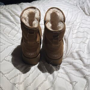 UGG Tan Suede Winter Boots